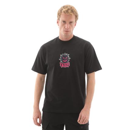 Vans Happy Spike Ss Erkek T-Shirt Siyah Vans Happy Spike Ss Erkek T-Shirt Siyah