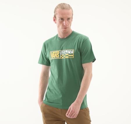 Vans Hi Stretch Ss Erkek T-Shirt Yeşil