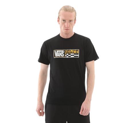 Vans Hi Stretch Ss Erkek T-Shirt Siyah