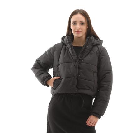 Vans Hillgate Cropped Puffer Kadın Mont Siyah