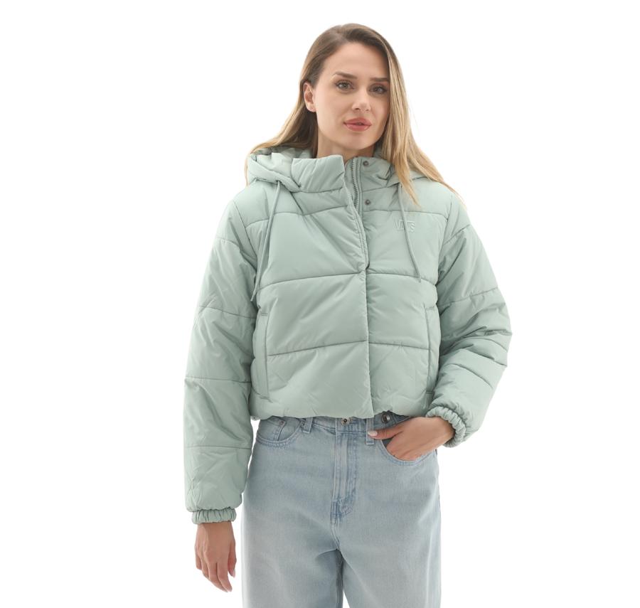 Vans Hillgate Cropped Puffer Kadın Mont Açık Mavi Vans Hillgate Cropped Puffer Kadın Mont Açık Mavi