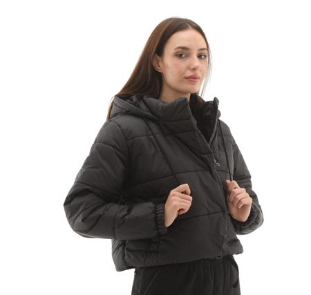 Vans Hillgate Cropped Puffer Kadın Mont Siyah