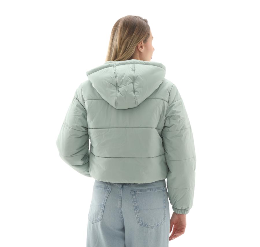 Vans Hillgate Cropped Puffer Kadın Mont Açık Mavi Vans Hillgate Cropped Puffer Kadın Mont Açık Mavi