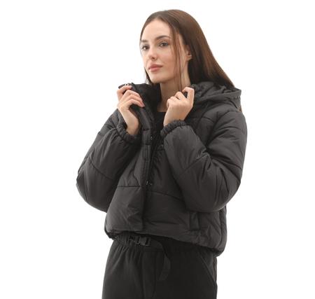 Vans Hillgate Cropped Puffer Kadın Mont Siyah Vans Hillgate Cropped Puffer Kadın Mont Siyah