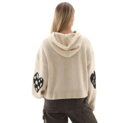Vans Kawaii Sweater Hoodie Kadın Sweatshirt Beyaz Vans Kawaii Sweater Hoodie Kadın Sweatshirt Beyaz