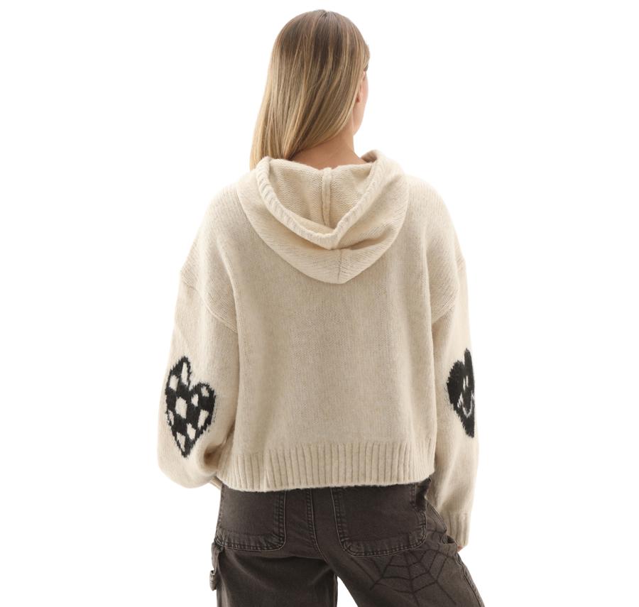 Vans Kawaii Sweater Hoodie Kadın Sweatshirt Beyaz Vans Kawaii Sweater Hoodie Kadın Sweatshirt Beyaz