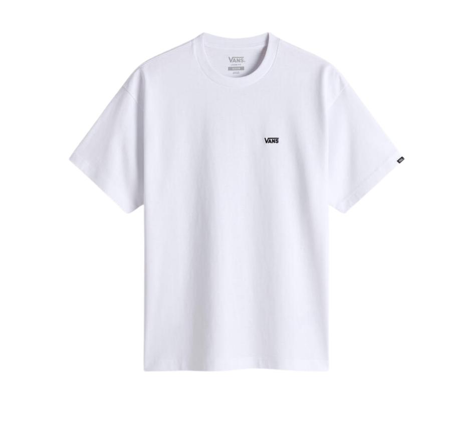 Vans Left Chest Iı Loose Ss Erkek T-Shirt Beyaz Vans Left Chest Iı Loose Ss Erkek T-Shirt Beyaz