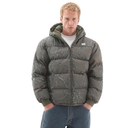 Vans Mte Bridgewood Reversible Puffer Erkek Mont Siyah