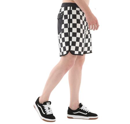 Vans Mte Everride Scalloped Aop Boardshort Erkek Siyah