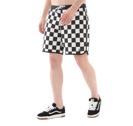 Vans Mte Everride Scalloped Aop Boardshort Erkek Siyah