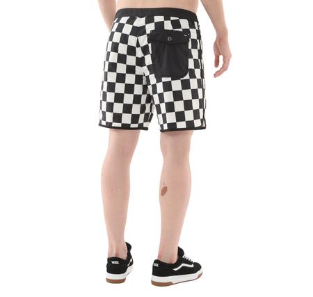 Vans Mte Everride Scalloped Aop Boardshort Erkek Siyah