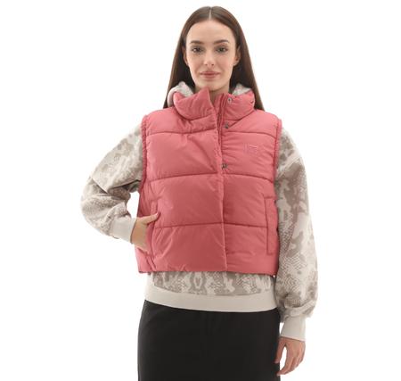 Vans Mte Hillgate Cropped Vest Kadın Yelek Pembe Vans Mte Hillgate Cropped Vest Kadın Yelek Pembe