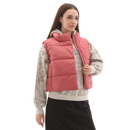Vans Mte Hillgate Cropped Vest Kadın Yelek Pembe Vans Mte Hillgate Cropped Vest Kadın Yelek Pembe