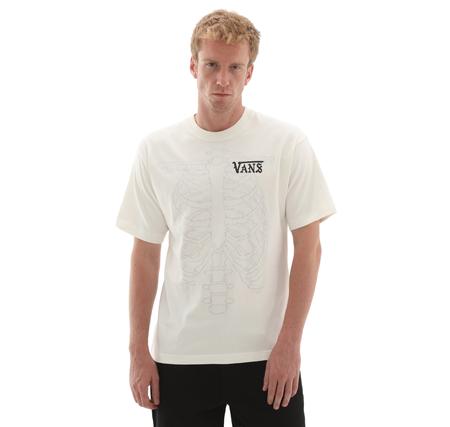 Vans Mte Ribcage Reversible Ss Tee Erkek T-Shirt Beyaz