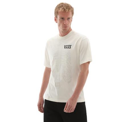 Vans Mte Ribcage Reversible Ss Tee Erkek T-Shirt Beyaz