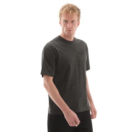 Vans Mte Ribcage Reversible Ss Tee Erkek T-Shirt Siyah