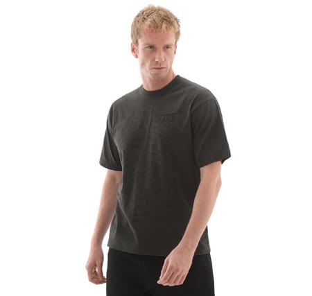 Vans Mte Ribcage Reversible Ss Tee Erkek T-Shirt Siyah