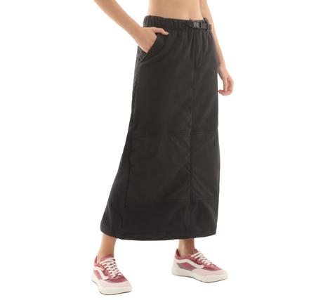 Vans Mte Trek Guide Polartec Skirt Kadın Elbise - Etek Siyah