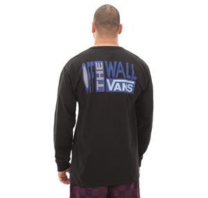 Vans Off The Wall Iı Logo Ls Erkek Sweatshirt Siyah