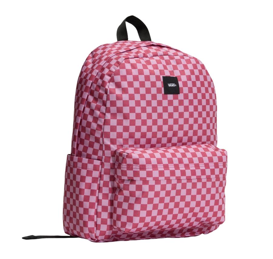 Vans Old Skool Check Backpack Sırt Çantası Pembe Vans Old Skool Check Backpack Sırt Çantası Pembe