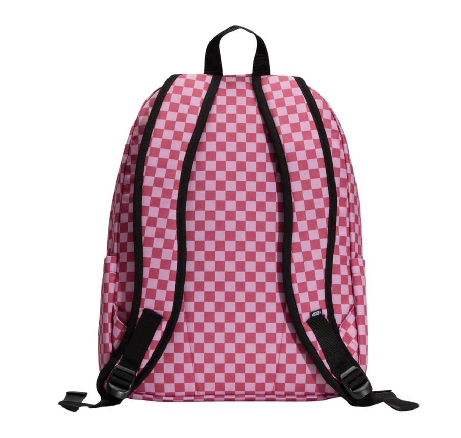 Vans Old Skool Check Backpack Sırt Çantası Pembe Vans Old Skool Check Backpack Sırt Çantası Pembe