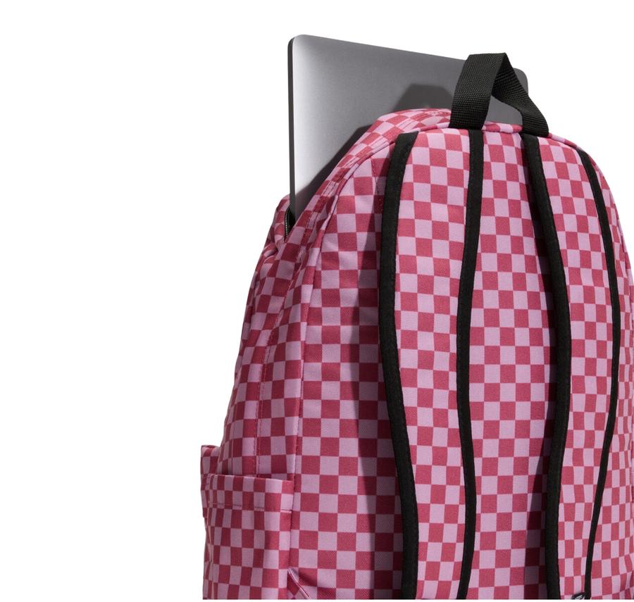 Vans Old Skool Check Backpack Sırt Çantası Pembe Vans Old Skool Check Backpack Sırt Çantası Pembe