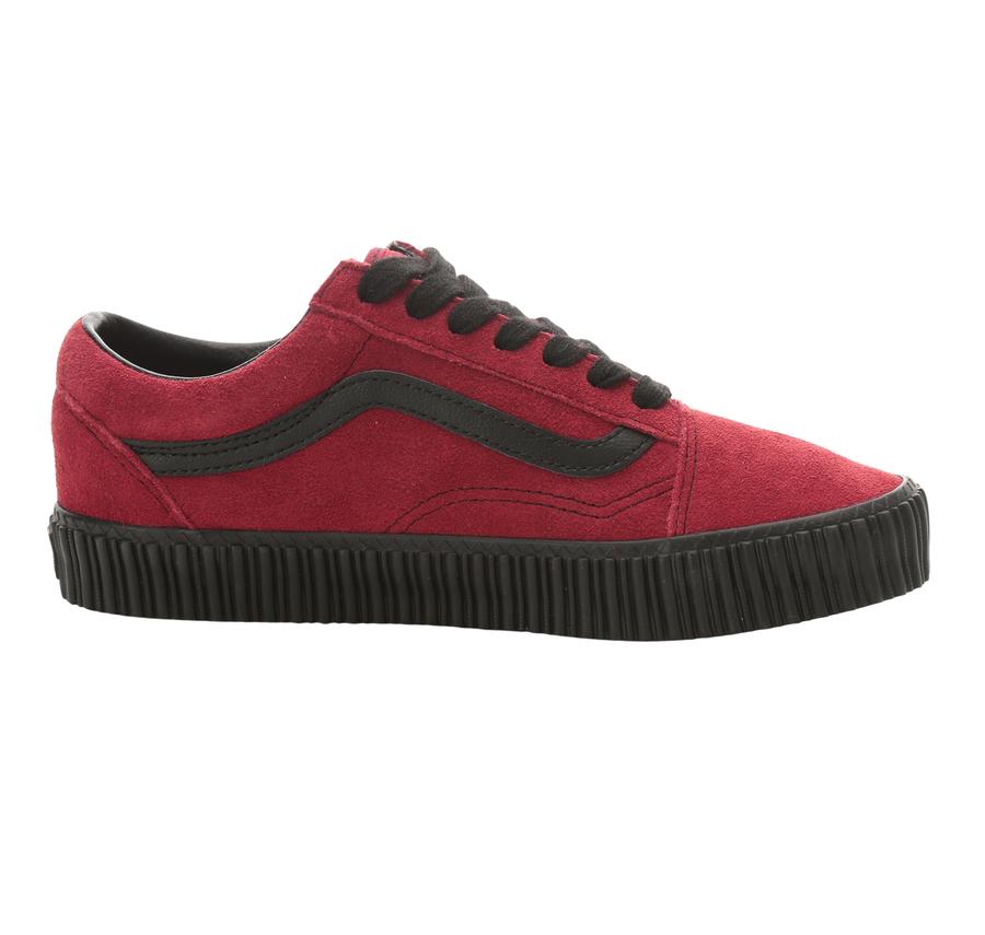 Vans Old Skool Creeper Spor Ayakkabı Bordo Vans Old Skool Creeper Spor Ayakkabı Bordo