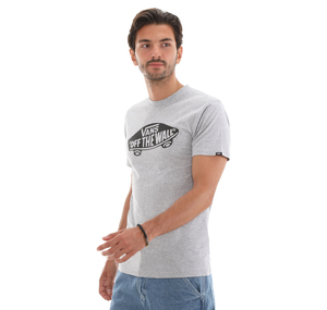 Vans Otw Classıc Front Ss Tee Erkek T-Shirt Gri