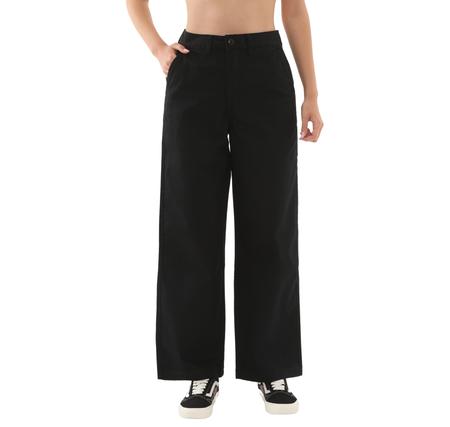 Vans Palmer Wide Leg Chino Pant Kadın Pantolon Siyah