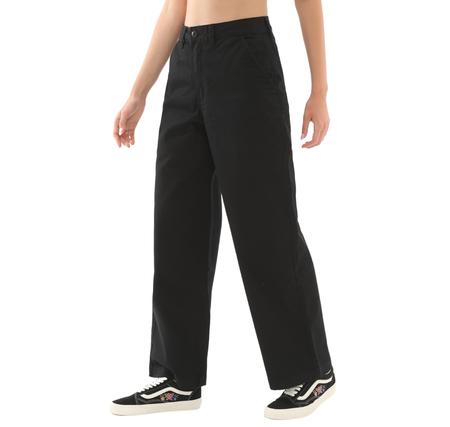 Vans Palmer Wide Leg Chino Pant Kadın Pantolon Siyah