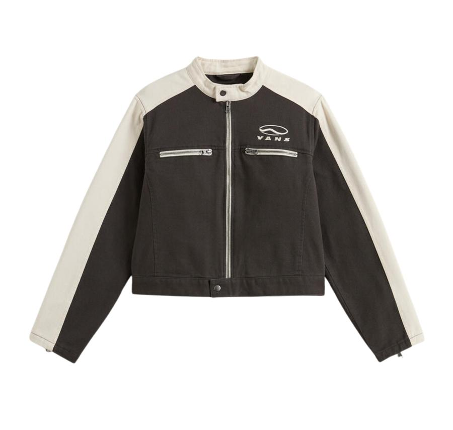 Vans Ryden Biker Jacket Kadın Ceket Siyah Vans Ryden Biker Jacket Kadın Ceket Siyah
