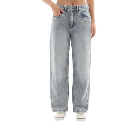 Vans Sirelle 5 Pocket Puddle Pants Kadın Gri