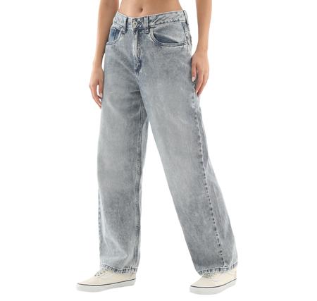 Vans Sirelle 5 Pocket Puddle Pants Kadın Pantolon Gri