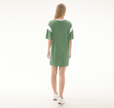 Vans Sixty Sixers Jersey Dress Kadın Yeşil