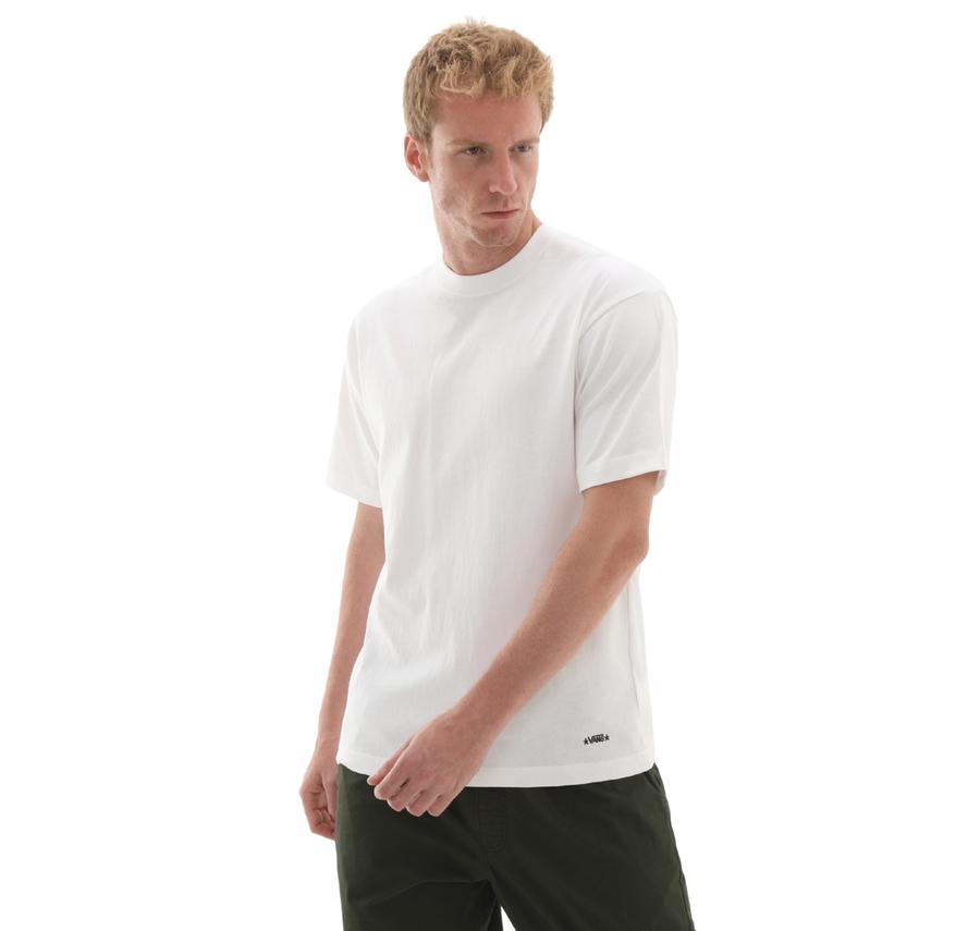 Vans Skate 2Pk Atiba Haze Ss Tee Erkek T-Shirt Beyaz Vans Skate 2Pk Atiba Haze Ss Tee Erkek T-Shirt Beyaz