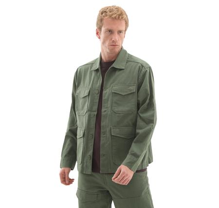 Vans Skate Atiba Haze Military Overshirt Erkek Ceket Yeşil