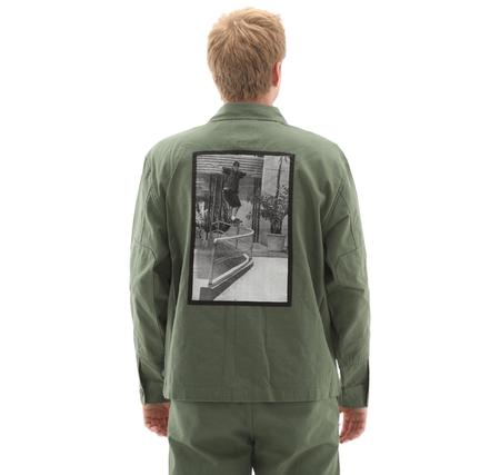 Vans Skate Atiba Haze Military Overshirt Erkek Ceket Yeşil