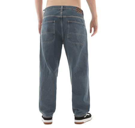 Vans Skate Check-5 Loose Denim Erkek Pantolon Mavi