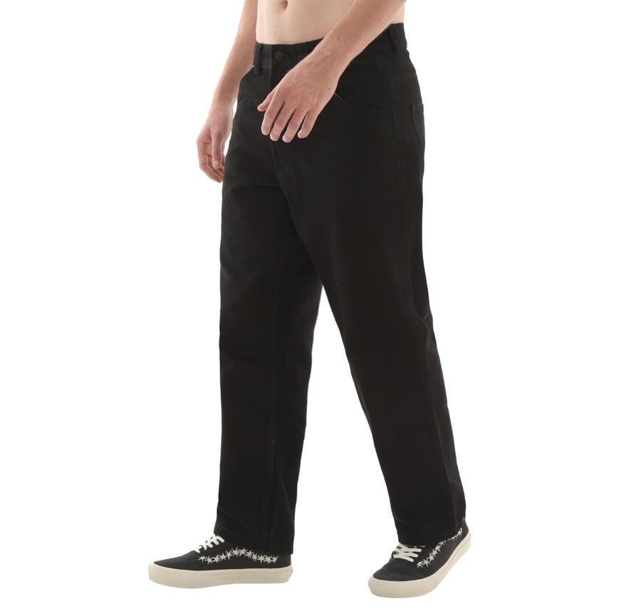 Vans Skate Check-5 Loose Denim Erkek Pantolon Siyah Vans Skate Check-5 Loose Denim Erkek Pantolon Siyah