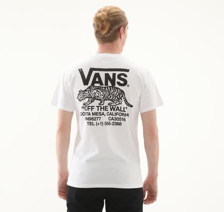 Vans Sneaky Ss Erkek T-Shirt Beyaz