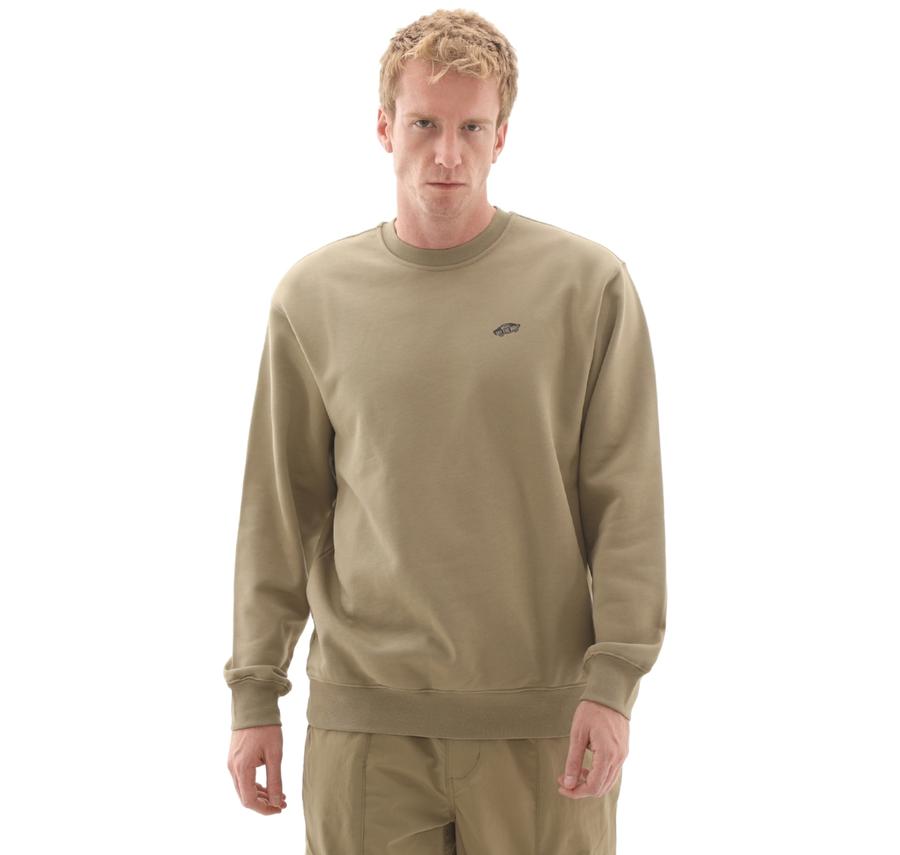 Vans Style 76 Iı Loose Ft Crew Erkek Sweatshirt Haki Vans Style 76 Iı Loose Ft Crew Erkek Sweatshirt Haki