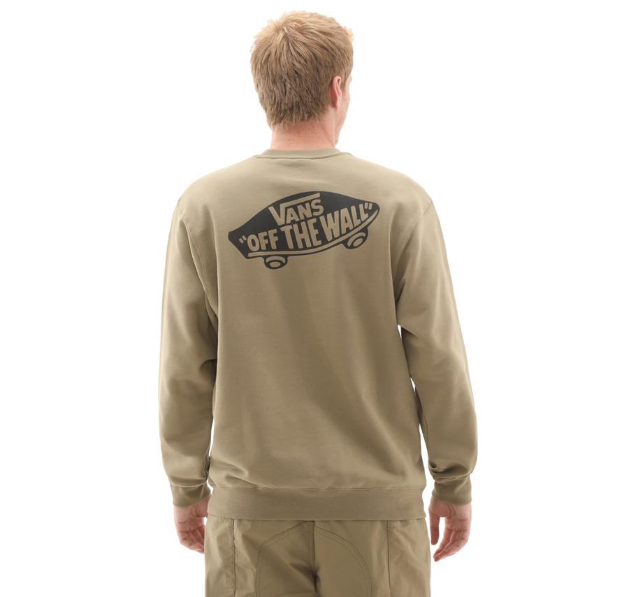 Vans Style 76 Iı Loose Ft Crew Erkek Sweatshirt Haki Vans Style 76 Iı Loose Ft Crew Erkek Sweatshirt Haki