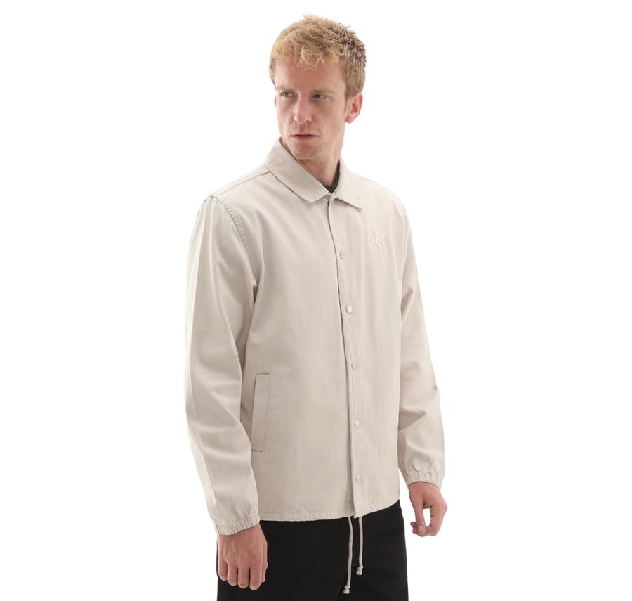 Vans Torrey Canvas Coaches Jacket Erkek Ceket Krem Vans Torrey Canvas Coaches Jacket Erkek Ceket Krem
