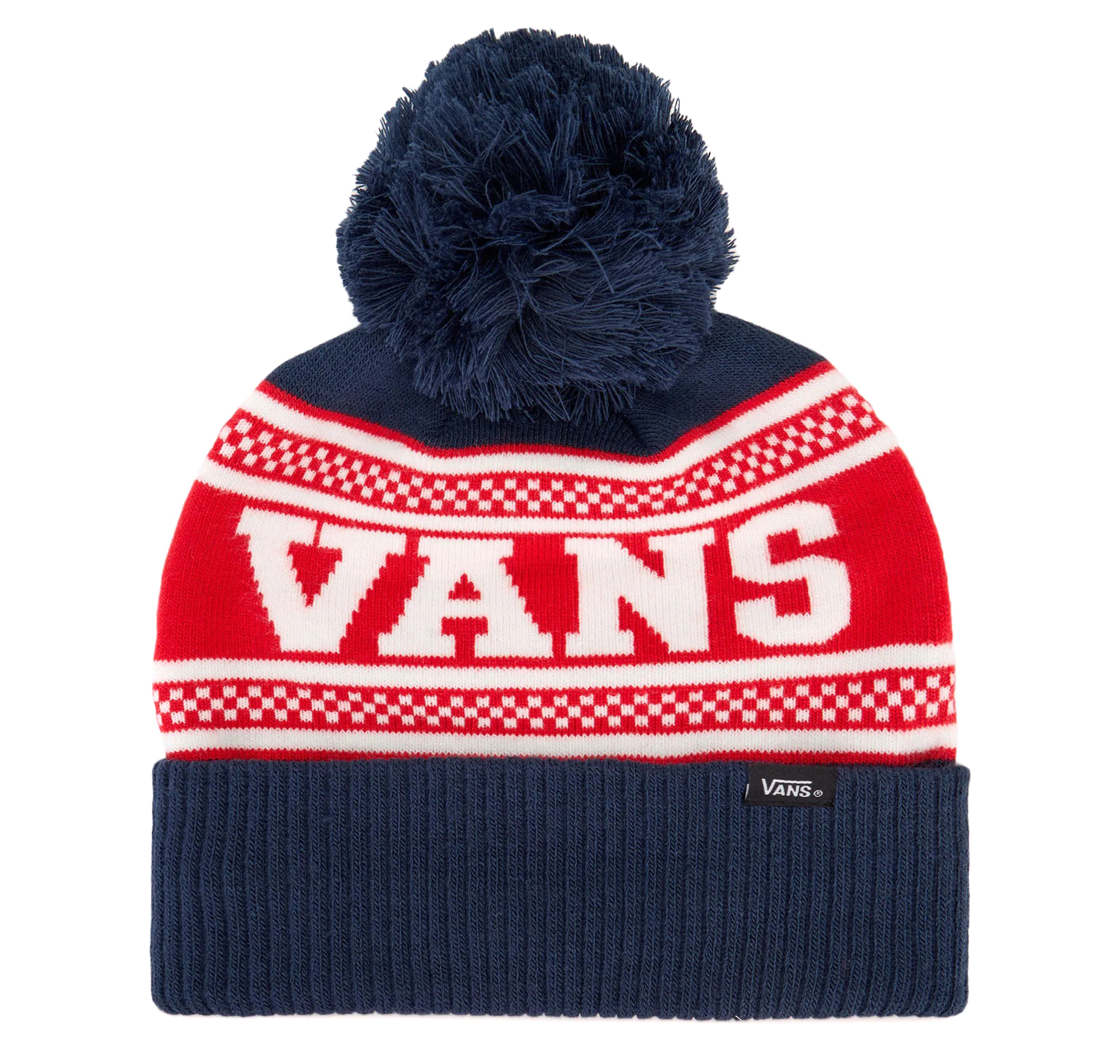 Unisex шапка Vans Vans Check Pom Beanie