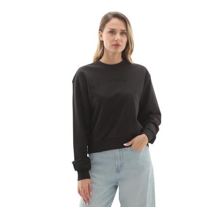 Vans W Essentıal H-Ft Rlx Crew Kadın Sweatshirt Siyah