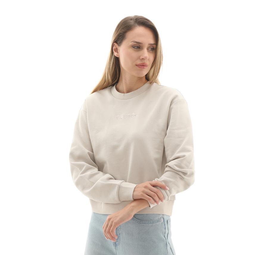 Vans W Essentıal H-Ft Rlx Crew Kadın Sweatshirt Gri Vans W Essentıal H-Ft Rlx Crew Kadın Sweatshirt Gri