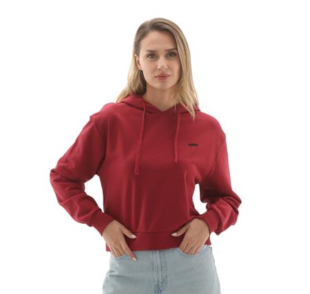 Vans W Salton Rlx Ft Po Kadın Sweatshirt Bordo