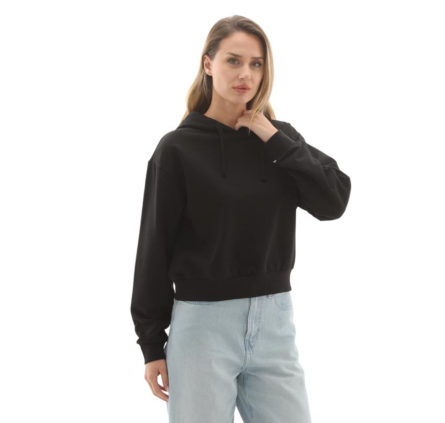 Vans W Salton Rlx Ft Po Kadın Sweatshirt Siyah Vans W Salton Rlx Ft Po Kadın Sweatshirt Siyah