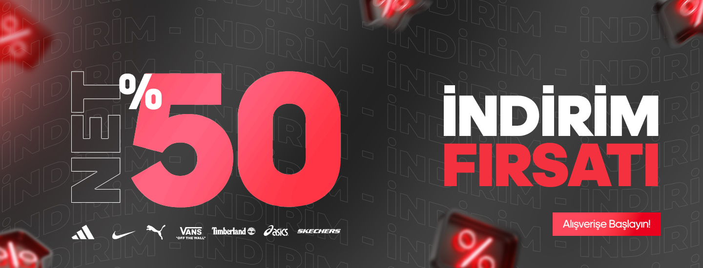 Net %50 İndirim