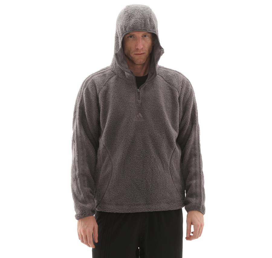 Addidas Borg Tg Zıp Hd Erkek Sweatshirt Mor Addidas Borg Tg Zıp Hd Erkek Sweatshirt Mor